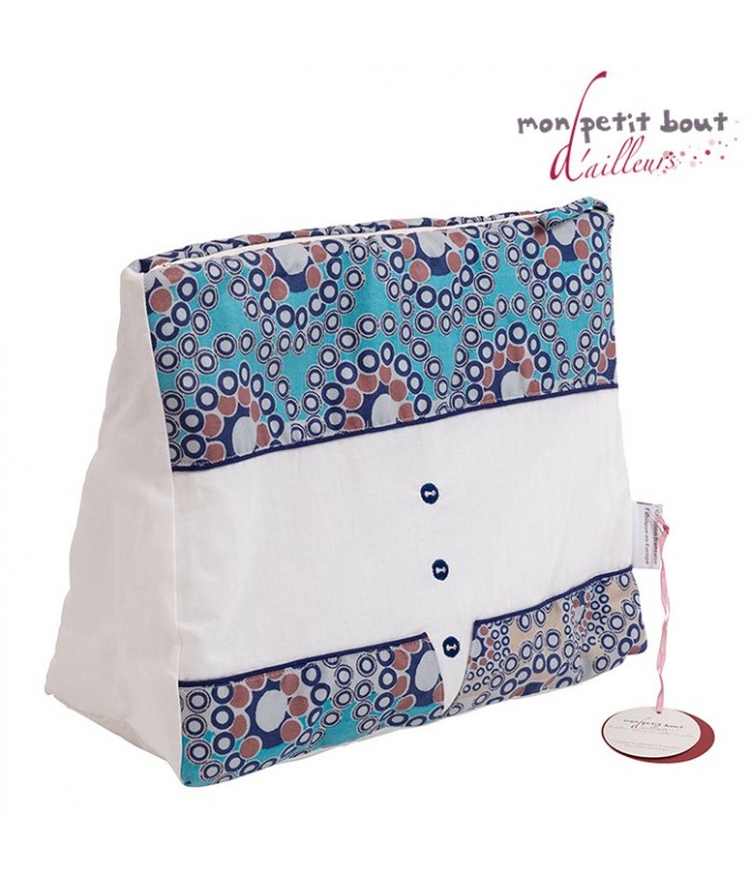Trousse De Toilette Bebe Man Bleu Gris Trousse De Toilette Bebe Man Bleu Gris