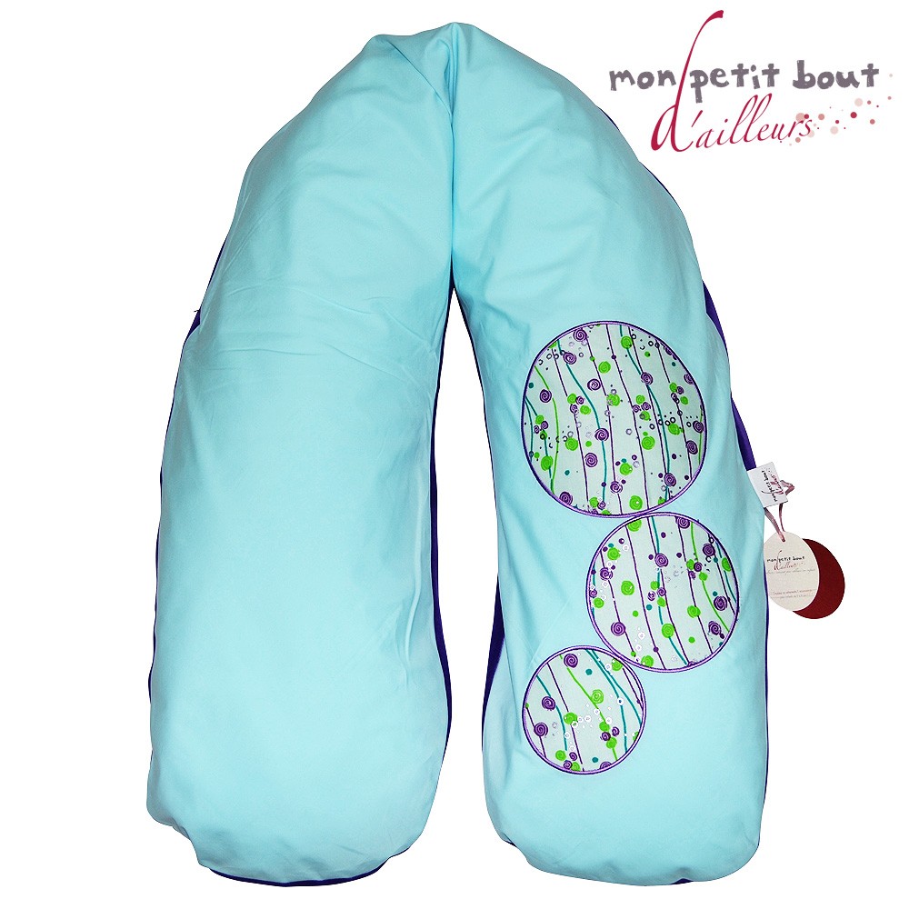 Coussin d'Allaitement + Housse coton