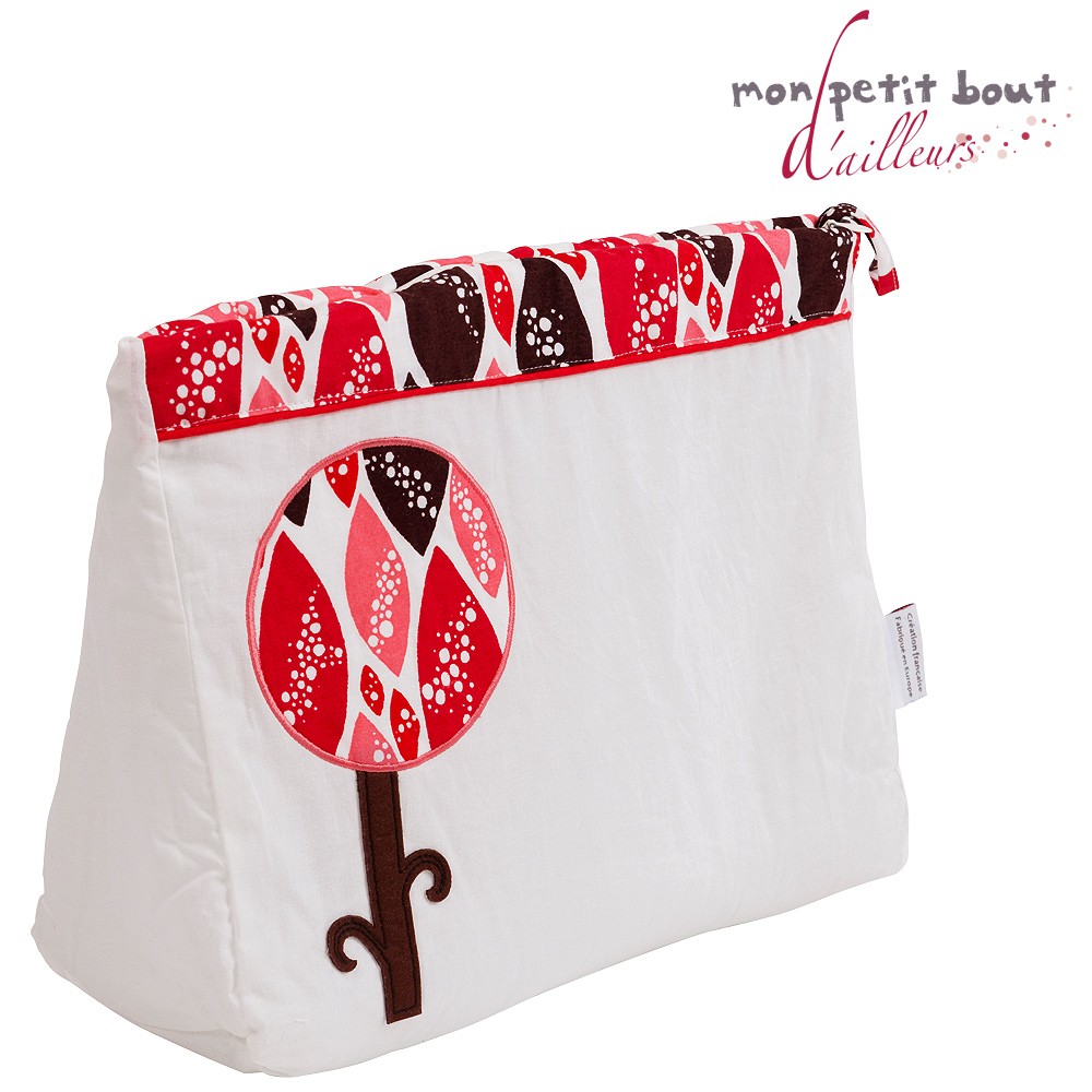 Trousse De Toilette Bebe Abidjan Rose Blanc